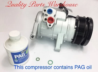 2004-2007 Dodge Durango 3.7L/4.7L Reman Denso A/C Compressor W/ 1 year warranty - Image 1 of 3