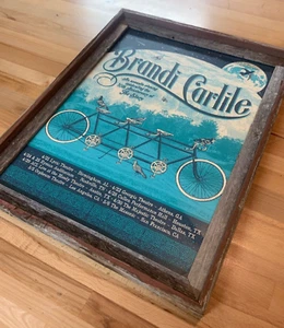 BRANDI CARLILE 2017 Tour Concert Poster Framed, Very Rare - Picture 1 of 9
