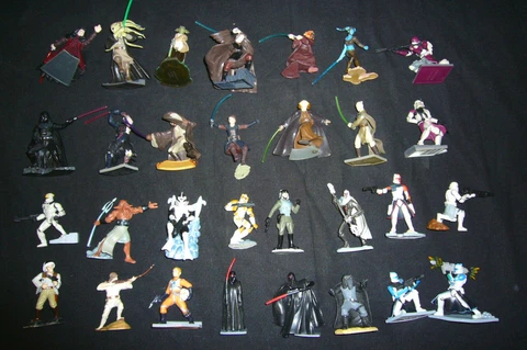 HASBRO Unleased Battle Packs Star Wars figures 2.25" tall plastic toy soldiers Cover