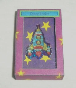 Handmade Miniature Dollhouse Store Display TOY BOXED Space Rocket Box Paper JS - Picture 1 of 2