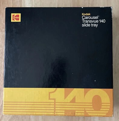 Vintage Kodak Carousel Transvue 140 Projector Slide Tray Original Open Box - Image 1 of 4