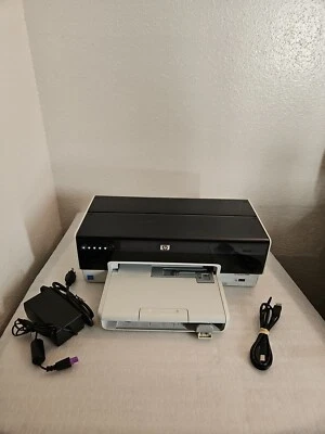 HP Deskjet 6988 Workgroup Color Inkjet Printer W/ Adapter, USB Working  - Image 1 of 3