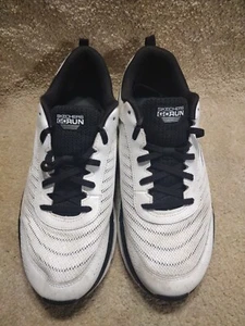 Skechers GoRun Ultra Go 128258 White/Black Running Shoes Men's Size 10 EUR 40 - Picture 1 of 10