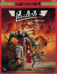 TSAC4 TOP SECRET F.R.E.E. LANCERS SEALED S.I Espionage Module Adventure 7629 TSR - Picture 1 of 2