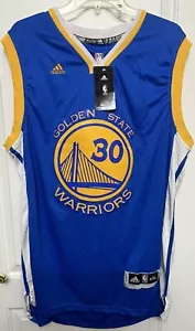 Maglietta Adidas Golden State Warriors Stephen Curry 30 uomo 2XL swingman autentica - Foto 1 di 12