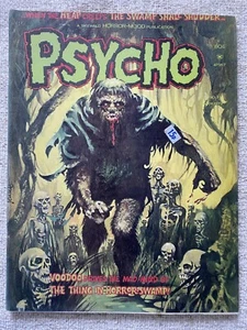 PSYCHO #11 Horror SKYWALD Magazine 1973 FN - Picture 1 of 1