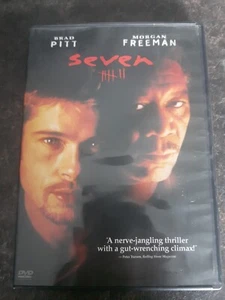 Seven Morgan Freeman New Line DVD Movie Widescreen Good Condition - Picture 1 of 2