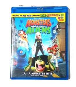 Monsters vs Aliens (Blu-ray, 2015) DVD DreamWorks ENTHÄLT Bob's Big Break 3D - Bild 1 von 5
