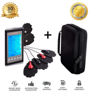 Tens Unit Muscle Stimulator Full Body Electro Therapy Pain Relief Machine - Picture 1 of 11