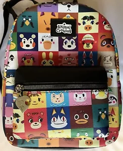 Mini mochila Animal Crossing Bioworld Nintendo Switch rejilla de personajes 12 pulgadas - Imagen 1 de 5