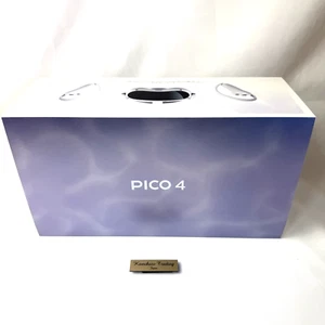 PICO4 128GB All-in-One VR Headset Glasses White Lightweight Wireless Working - Picture 1 of 10