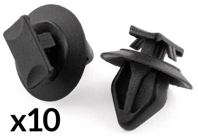 10x CLIPS FOR FIAT DUCATO UNO ALFA ROMEO PEUGEOT INTERIOR DOOR TRIM CARD PANEL - Image 1 of 2
