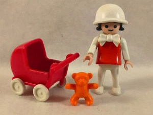 sympa enfant  avec poussette   Playmobil (  bébé , 1900   ) 1581 - Picture 1 of 1
