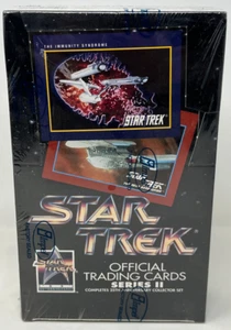 Impel 1991 - Tarjetas coleccionables oficiales de Star Trek - Caja sellada de fábrica - Dañada de colección - Imagen 1 de 8