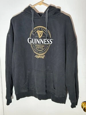 Sudadera con Capucha Guinness Foreign Extra Para Hombre Talla XL Negra Cerveza Sudadera Pullover Foto 1 de 4
