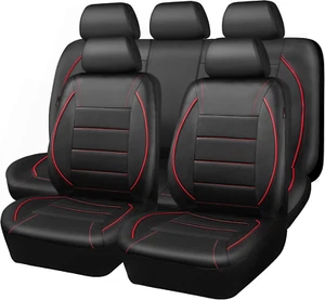 Forros Para Asientos De Carros Covertores Cuero Funda Universales - Imagen 1 de 12