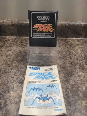 Space Panic (Colecovision, 1983) with Booklet Manual - Tested #ML - Image 1 of 4