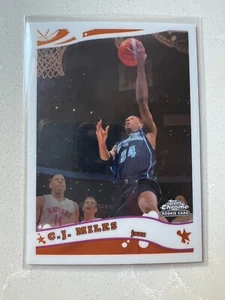 2005-06 Topps Chrome CJ Miles Rookie Card (RC) #184 - Picture 1 of 2