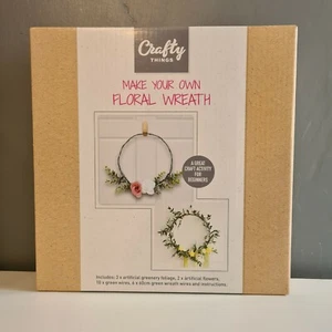 Crafty Things Blumenkranz selber machen Set - Top Geschenk - Bild 1 von 2