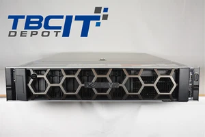 LOT 3 x Dell PowerEdge R740 2X Platinum 8168 768GB RAM 6X 1.92TB SSD H740P Rails - Picture 1 of 3