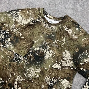 Cabelas Shirt Mens Small Strata Camo Long Sleeve Lightweight Performance Hunting - Picture 1 of 13