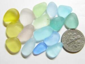 16 S-M Spring Pastel inc UV 0.46oz  JQ RARE Genuine Seaham English Sea Glass
