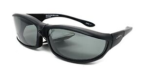 New HAVEN Fits Over Sunwear POLARIZED Sunglasses Hunter 3HRH600S Large Black
