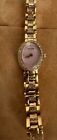 Pulsar Women's Quartz Gold Toned Stainless Steel Analog Watch Mother of Pearl
