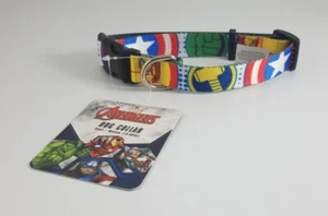 Avengers theme Dog Collar For Small / Medium Dogs 15-35 pounds - Picture 1 of 3