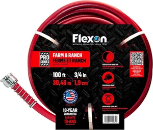3/4" X 100Ft Farm & Ranch Garden Hose - Picture 1 of 12
