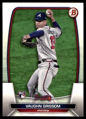 Vaughn Grissom 2023 Bowman #42 Braves MLB READ FREE SHIPPING AutographDen - Image 1 of 2