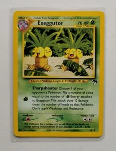 Exeggutor 13/18 Southern Islands Non Holo Pokemon Karte - Top Zustand - Bild 1 von 2
