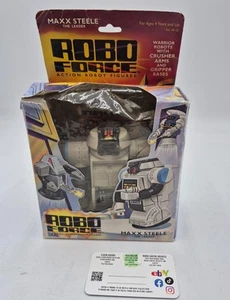 Rare Vintage Robo Force Maxx Steele The Leader Action Figure NIB Ideal Toys - Picture 1 of 3
