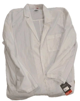 Dickies Unisex EDS Signature 40" Lab Coat 3 Pkt White Medium NWT (Minor Wear) - Image 1 of 4