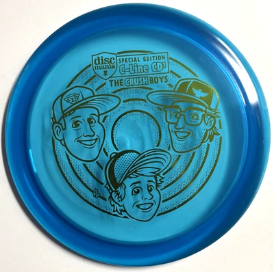Discmania C-Line CD1 Special Edition Crush Boys Disc Golf Driver 175g Blue New - Image 1 of 3