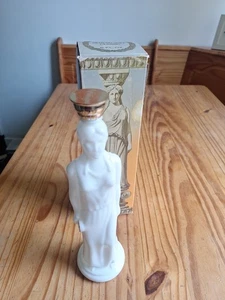 Vintage Avon Milk Glass Grecian Lady Figurine  - Picture 1 of 8