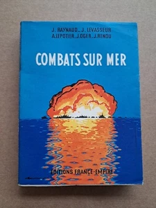 LIVRE COMBATS SUR MER HISTOIRES REELS guerre 39-45 marine miltaria bateau - Picture 1 of 15