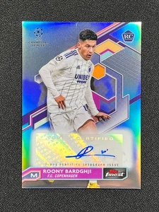 2022-23 Topps Finest UCC Roony Bardghji Auto RC ROOKIE Autograph #A-RB - Picture 1 of 3