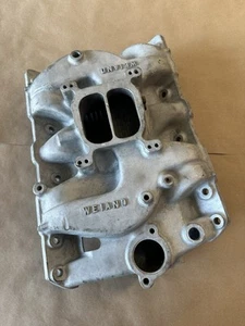 Weiand 7286 Pontiac Aluminum Intake V8 350 400 455 Firebird Trans Am GTO 4 BBL - Foto 1 di 16