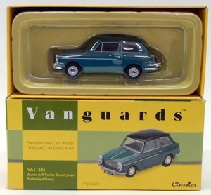 Vanguards 1/43 Scale Model Car VA11203 - Austin A40 Farina - Sutherland Green - Picture 1 of 4