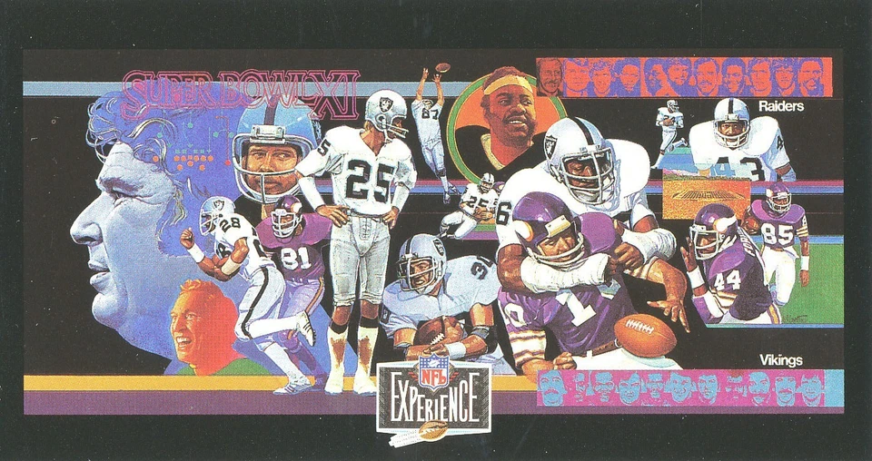 NFL-EXPERIENCE Fran Tarkenton VIKINGS GEORGIA Alan Page NOTRE DAME Chuck Foreman - Image 1 of 1