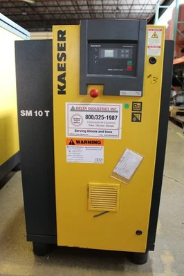 Compresor de aire rotativo Kaeser SM 10T usado Foto 1 de 4