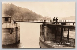 RPPC Whitingham VT Glory Hole Ansaugturm Vermont 1941 Postkarte - Bild 1 von 2