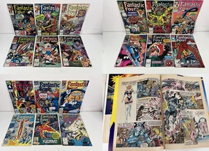 Fantastic Four Vintage Comic Bundle Lot Marvel x18 Old Retro 80s 90s Comics - Picture 1 of 17