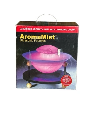 Niebla fuente ultrasónica AromaMist cambio de color sin perlas zona cielo nebulización Foto 1 de 2