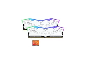 Team T-Force Delta RGB 32GB (2 x 16GB) 288-Pin PC RAM DDR5 6400 (PC5 51200) - Picture 1 of 5