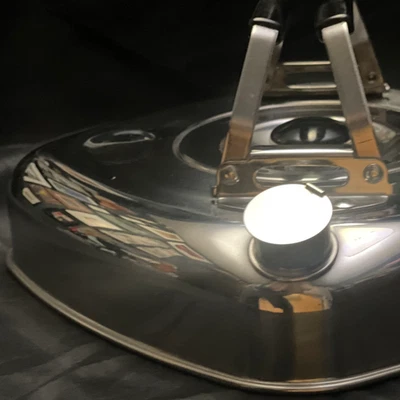 Metal Cube Kettle Thin 1.6L Stainless Steel, Sugiyama Kinzoku KS-2625 ? - Image 1 of 4