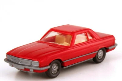 1:87 Mercedes-Benz 350SL (R107) Red - Wiking 140 - Image 1 of 2
