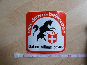 Autocollant NOTRE DAME DE BELLECOMBE - STATION VILLAGE SAVOIE - Picture 1 of 1