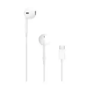 Apple Ear Pods Headphones USB-C Plug Wired Headset Ear Buds with Remote and Mic - Picture 1 of 8